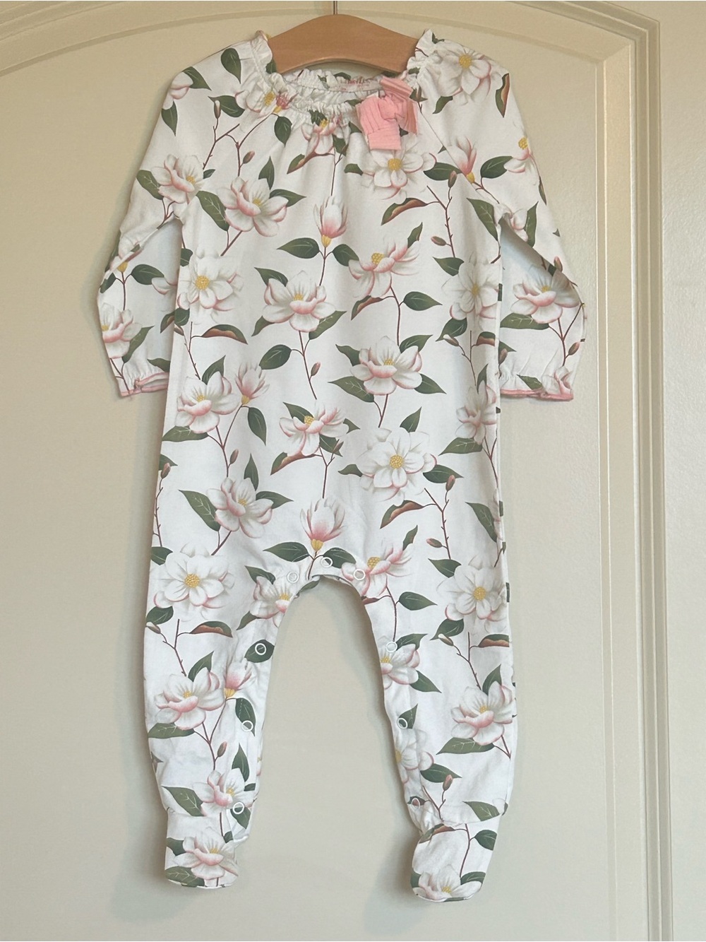 6-9M Mud Pie Magnolia Printed Sleeper